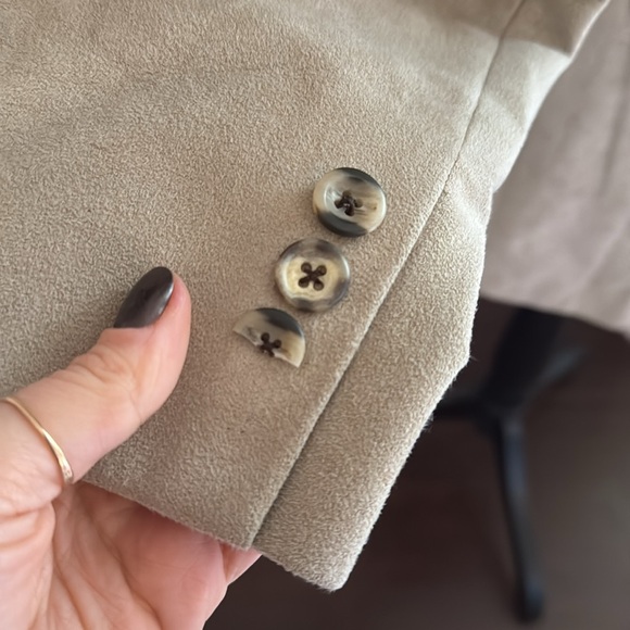 Vintage Doncaster Suede Blazer - Tan - Picture 8 of 10